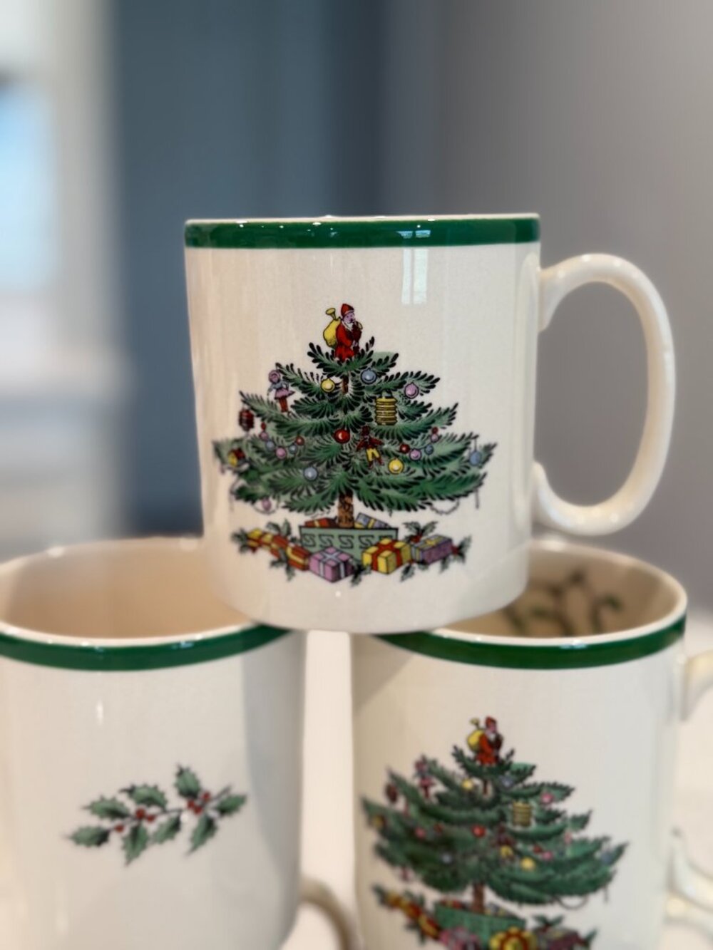 Spode Christmas Tree Mugs (7) Tom & Jerry - Picture 2 of 2